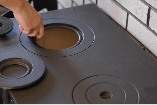 EEK A - Panorama-Holzherd Modell 214-3D BOX Mit 6,42kW - Viel Gusseisen! 6 EEK A - Panorama-Holzherd Modell 214-3D BOX Mit 6,42kW - Viel Gusseisen! – Bild 4