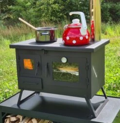 Outdoor-Küchenofen Garten-Kamin Gartenküche "ERNA" Gartenofen Pizzaofen Grillkamin Holzbackofen -Kaminladen Geschaft Gartenherd Erna2