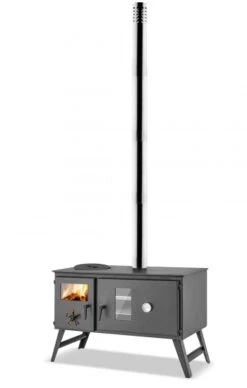 Outdoor-Küchenherd "Traudel" - Holzbackofen, Gartenkamin, Zeltofen, Pizza-Ofen, Brotbackofen -Kaminladen Geschaft Gartenherd Traudel6