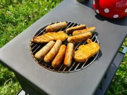 Outdoor-Küchenofen Garten-Kamin Gartenküche "ERNA" Gartenofen Pizzaofen Grillkamin Holzbackofen -Kaminladen Geschaft Grill Gartenherd Erna