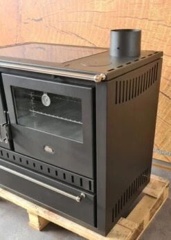 EEK A Premium-Küchenofen Holzherd GT Schwarz !Cerankochfeld!+!Edelstahlbackfach!-Dauerbrandherd - 15kW 14 EEK A Premium-Küchenofen Holzherd GT Schwarz !Cerankochfeld!+!Edelstahlbackfach!-Dauerbrandherd - 15kW -Kaminladen Geschaft Holzherd Cerankochplatte GTschwarzv