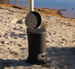 Kaminladen Geschaft 20 „Gustav" Gartenkamin Eintopfofen Garten-Kaminofen Allesbrenner - Holz*Kohle*Sägespäne*Pellets