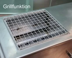 Outdoor-Küchenherd Edelstahl "Kurt" - Holzbackofen, Grill, Gartenkamin, Zeltofen, Pizza-Ofen, Brotbackofen 13 Outdoor-Küchenherd Edelstahl "Kurt" - Holzbackofen, Grill, Gartenkamin, Zeltofen, Pizza-Ofen, Brotbackofen -Kaminladen Geschaft Kurt Grillfunktion