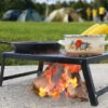 Faltbarer Outdoor-Rost / Kochen & Braten über Lagerfeuer Oder Feuerschale! -Kaminladen Geschaft Outdoor Klapprost1