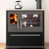 EEK A+ Küchenofen Holzherd Plamen 850 Schwarz, Rechte Version - 8 KW Dauerbrandherd -Kaminladen Geschaft Plamen850 schwarz 2