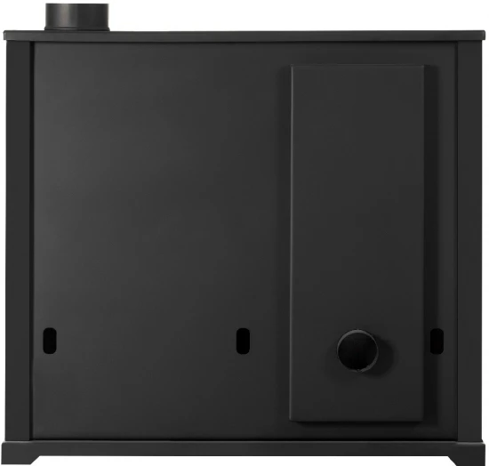 EEK A+ Küchenofen Holzherd Practik LUX Schwarz, Rechte Version - 9,5 KW, Ext. Zuluft - Dauerbrand 8 EEK A+ Küchenofen Holzherd Practik LUX Schwarz, Rechte Version - 9,5 KW, Ext. Zuluft - Dauerbrand – Bild 6