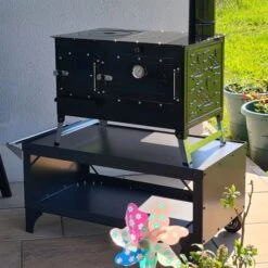 Universal-Untergestell Für Gartenofen, Gartenherd Z.B. Rosalie, Elise, Erna, Kurt, Traudel, Pizza-Ofen -Kaminladen Geschaft Rosalie mit Untergestell