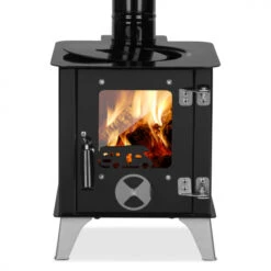 Mini-Ofen "Tiny" Mit Herdplatte, Zeltofen, Terrassenofen, Camping, Outdoor-Kamin -Kaminladen Geschaft Tiny Ofen Mini Camping Ofen 4