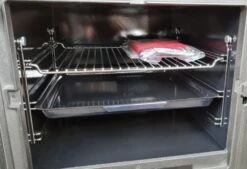 EEK A+ Küchenofen Holzherd Plamen Slavonac N Weiß, Rechte Version - 8 KW Dauerbrandherd -Kaminladen Geschaft backfach slavonac n 33500 4