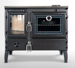 EEK A - Panorama-Holzherd Modell 214-3D Mit 6,42kW - Viel Gusseisen! -Kaminladen Geschaft caliskan 214 3d