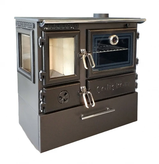 EEK A - Panorama-Holzherd Modell 214-3D BOX Mit 6,42kW - Viel Gusseisen! 3 EEK A - Panorama-Holzherd Modell 214-3D BOX Mit 6,42kW - Viel Gusseisen!