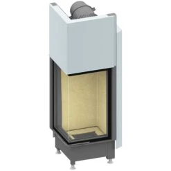 Schmid Kamineinsatz Ekko 45(45)80 H, Türhöhe 80 Cm, Hochschiebbar