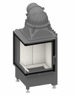 Schmid Kamineinsatz Ekko 45(45)51 S, Türhöhe 51 Cm, Schwenkbar