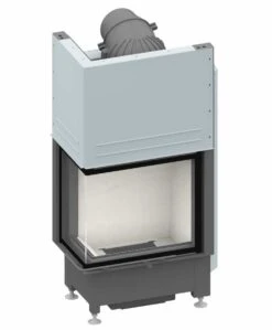 Schmid Kamineinsatz Ekko L 55(34)51 H, Türhöhe 51 Cm, Hochschiebbar