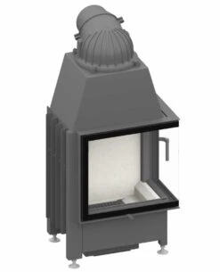 Kaminladen Geschaft 7 Schmid Kamineinsatz Ekko R 55(34)51, Türhöhe 51 Cm, Schwenkbar