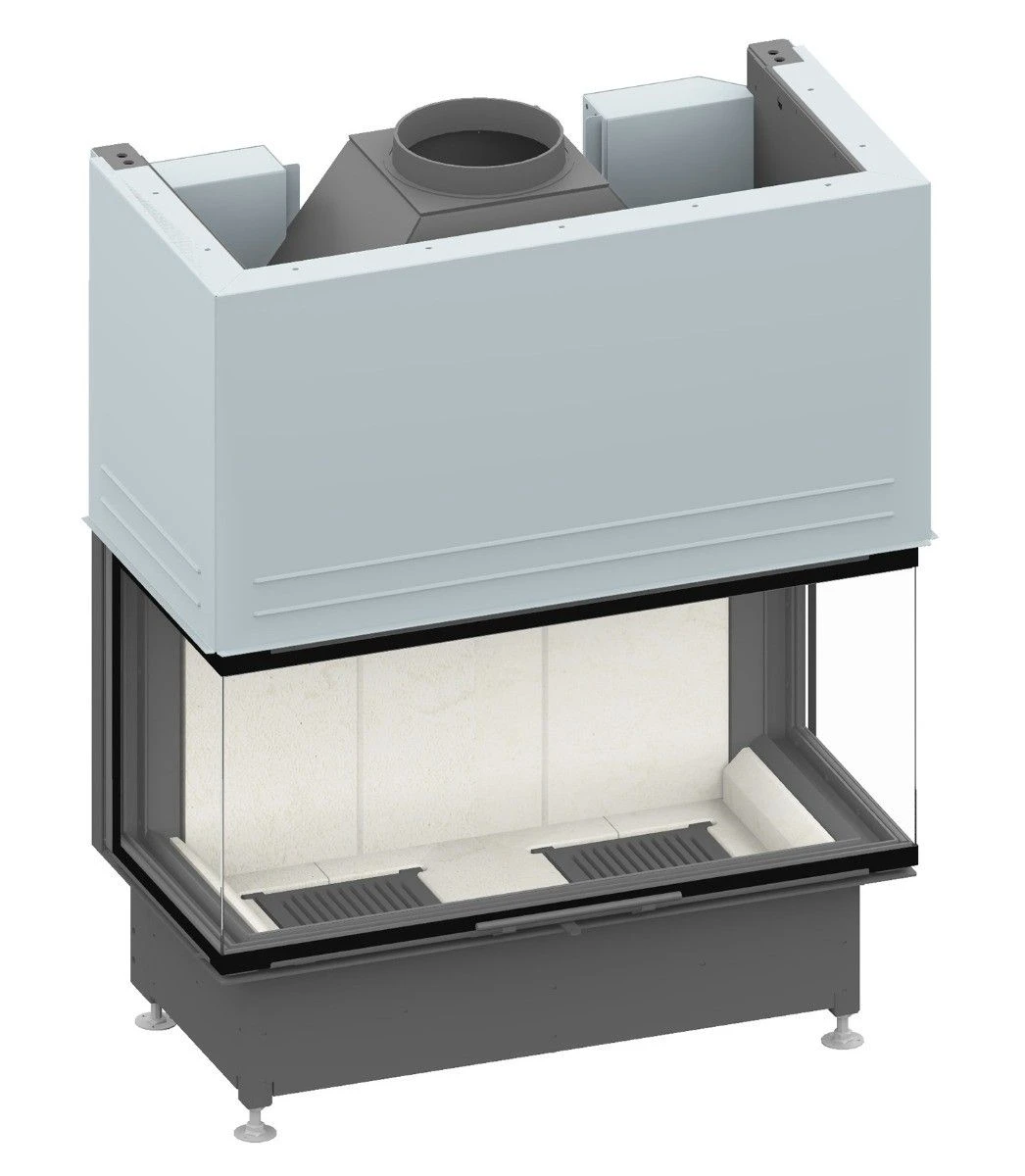 Schmid Kamineinsatz Ekko U 100(45)57 H, Türhöhe 57 Cm 3 Schmid Kamineinsatz Ekko U 100(45)57 H, Türhöhe 57 Cm