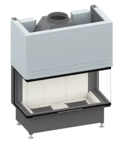 Schmid Kamineinsatz Ekko U 100(45)51 H, Türhöhe 51cm