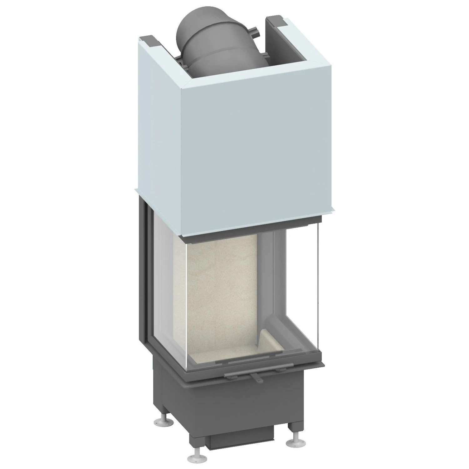 Schmid Kamineinsatz Ekko U 45(34)57 H, Hochschiebbar, Türhöhe 57 Cm 3 Schmid Kamineinsatz Ekko U 45(34)57 H, Hochschiebbar, Türhöhe 57 Cm