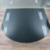 Rundbogen 100x120cm Glas Schwarz - Funkenschutzplatte Kaminbodenplatte Glasplatte Ofenunterlage Kaminplatte -Kaminladen Geschaft funkenschutzplatte rundbogen glas schwarz1 30795 0