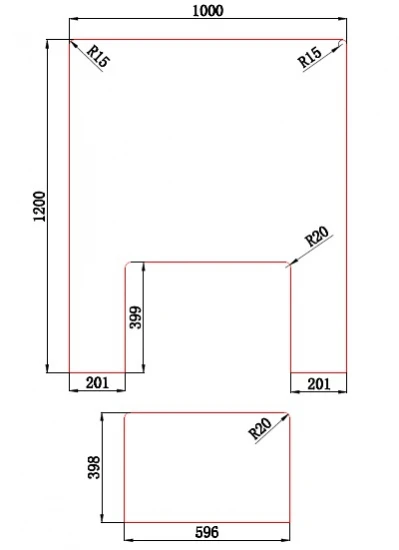 Saisonplatte 2teilig Typ VI *Frosty* - Funkenschutzplatte Kaminbodenplatte Glasplatte Milchglas 3 Saisonplatte 2teilig Typ VI *Frosty* - Funkenschutzplatte Kaminbodenplatte Glasplatte Milchglas