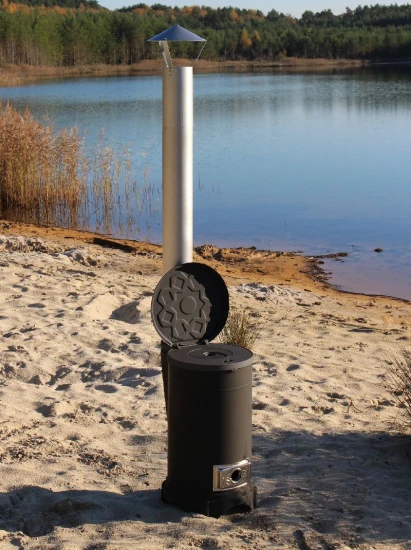 „Gustav" Gartenkamin Eintopfofen Garten-Kaminofen Allesbrenner - Holz*Kohle*Sägespäne*Pellets 4 „Gustav" Gartenkamin Eintopfofen Garten-Kaminofen Allesbrenner - Holz*Kohle*Sägespäne*Pellets – Bild 2