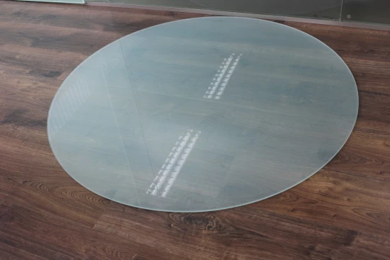 Kreis *Frosty* 100x100cm - Funkenschutzplatte Milchglas Kaminbodenplatte Glasplatte 7 Kreis *Frosty* 100x100cm - Funkenschutzplatte Milchglas Kaminbodenplatte Glasplatte – Bild 5