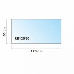 Saisonplatte Rechteck 120x60cm Glas Weiß - Kamin-Vorlegeplatte Funkenschutzplatte Kaminbodenplatte Glasplatte -Kaminladen Geschaft re120 60 31217 1 32099 1 32846 1