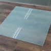 Rechteck *Frosty* 80x60cm - Milchglas Funkenschutzplatte Kaminbodenplatte Glasplatte -Kaminladen Geschaft rechteck milchglas2 31410 0