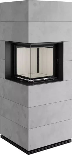 Spartherm Kaminbausatz SIM Mini 2LRh Kompakt-Kamin -Kaminladen Geschaft sim mini 2lrh 3 3 beton natur png