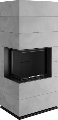 Spartherm Kaminbausatz SIM Varia 2L-55h Kompakt-Kamin -Kaminladen Geschaft sim varia 2l55h 2 3 beton natur schwarze schamotte png