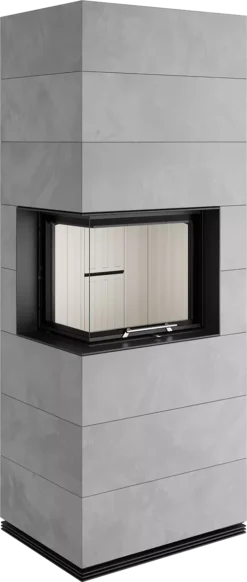 Spartherm Kaminbausatz SIM Varia 2L-55h Kompakt-Kamin -Kaminladen Geschaft sim varia 2l55h 3 3 beton natur png