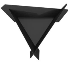 Feuerschale TRIGON Feuerstelle Outdoor Feuerkorb Design -Kaminladen Geschaft trigon 3