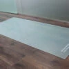 Saisonplatte Rechteck *Frosty* 90x60cm - Kamin-Vorlegeplatte Milchglas Funkenschutzplatte Kaminbodenplatte Glasplatte -Kaminladen Geschaft vorelgeplatte glas frosty2 31216 0